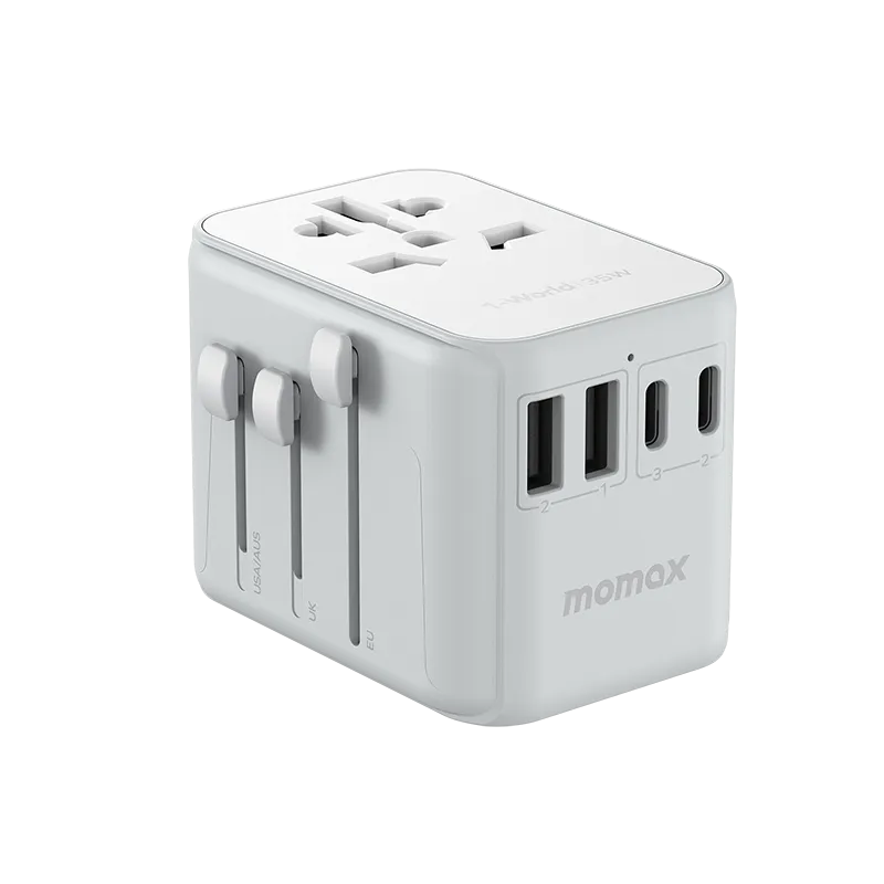 1-World PD35W 5 ports   AC Travel Adapter