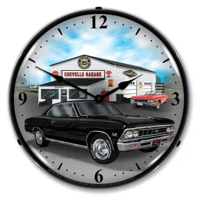 1966 Chevelle Backlit LED Clock