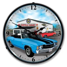 1971 Chevelle Backlit LED Clock