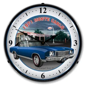 1971 Monte Carlo Backlit LED Clock