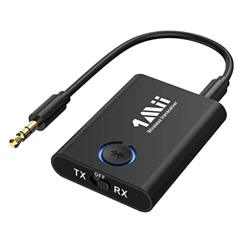 1Mii Bluetooth Transmitter Receiver for TV, Bluetooth Adapter