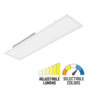 1x4 LED Panel Light, 3850 Lumens, 35 Watts, 35K/40K/50K, 120/277V