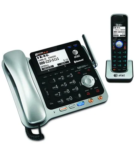 2-line Corded/Cordless with ITAD ATT-TL86109