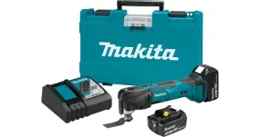 2021 Makita 18V LXT® Lithium-Ion Cordless Multi-Tool Kit (3.0Ah) (XMT035)