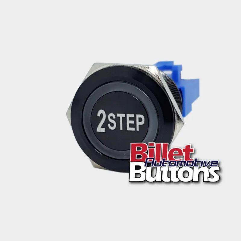 22mm '2 STEP' Billet Push Button Switch Launch Control 2step etc