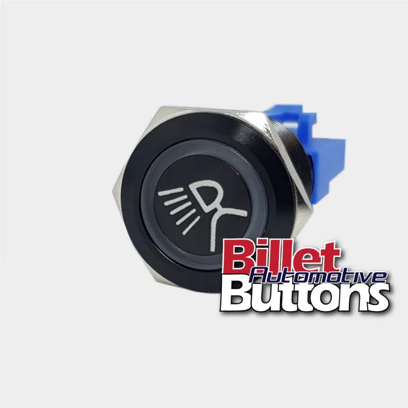 22mm 'AWNING LIGHT SYMBOL' Billet Push Button Switch Rear Tray Lights