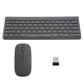 2.4GHz Wireless Keyboard Mouse Combos with USB Receiver - Notebook Laptop Mac PC TV - Office Supplies