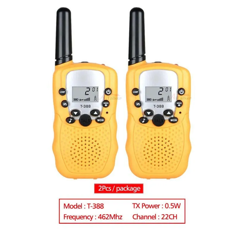 2Pcs Mimi Pc Walkie Talkie For Kids Boys Girls Tablet Funny Toys UHF Two Way Radio Talki Walki Children Interphone Free Talk