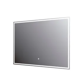 32" DAX LED Backlit Bathroom Vanity Mirror with Touch Sensor, 110 V, 50-60Hz, 31-1/2 x 23-5/8 x 12 5/8 Inches (DAX-DL758060)