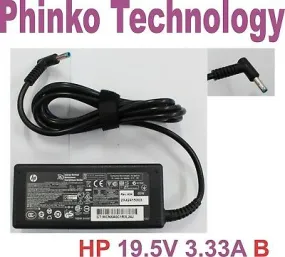 65W Original AC Adapter Charger HP Pavilion 15-p234tx blue tip