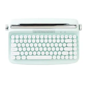 ACGAM ACTTO B303 Typewriter Retro Bluetooth Membrane Keyboard