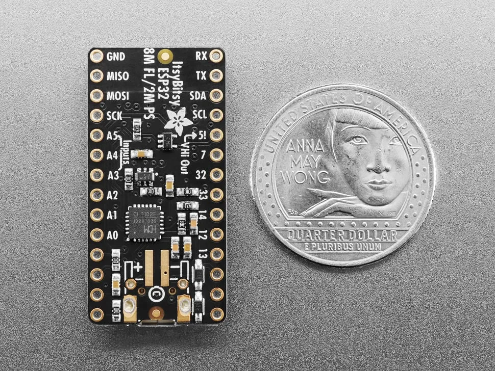 Adafruit ItsyBitsy ESP32 - PCB Antenna