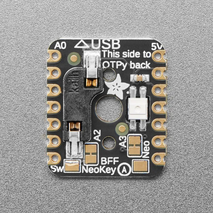 Adafruit NeoKey BFF for Mechanical Key Add-On for QT Py and Xiao - For MX Compatible Switches