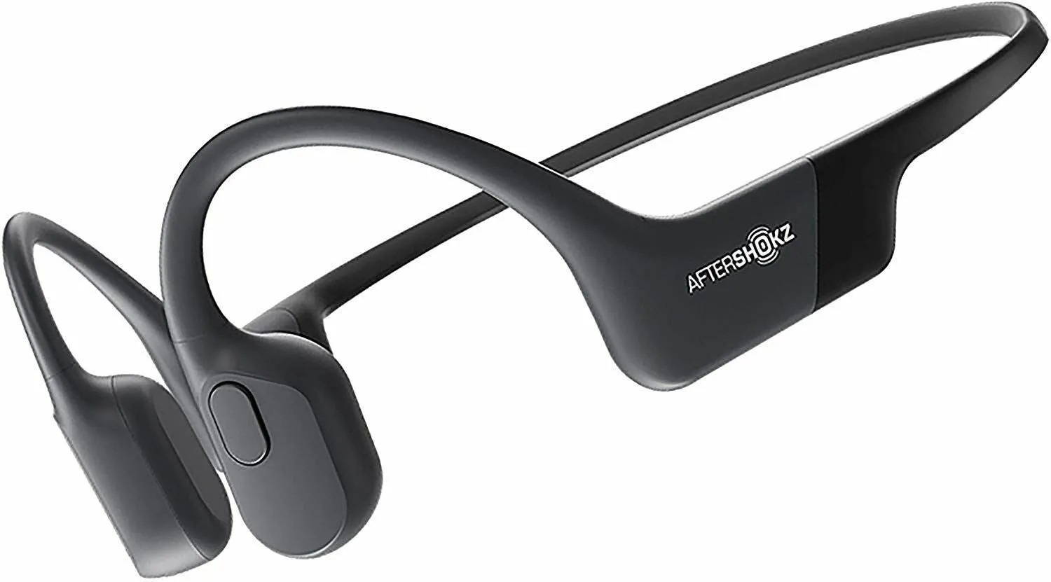 AfterShokz Aeropex Bone Conduction Headphones Open Ear Wireless - Cosmic Black