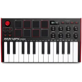 Akai MPK Mini mk3 Compact Keyboard & Pad Controller w/ Encoders & Software