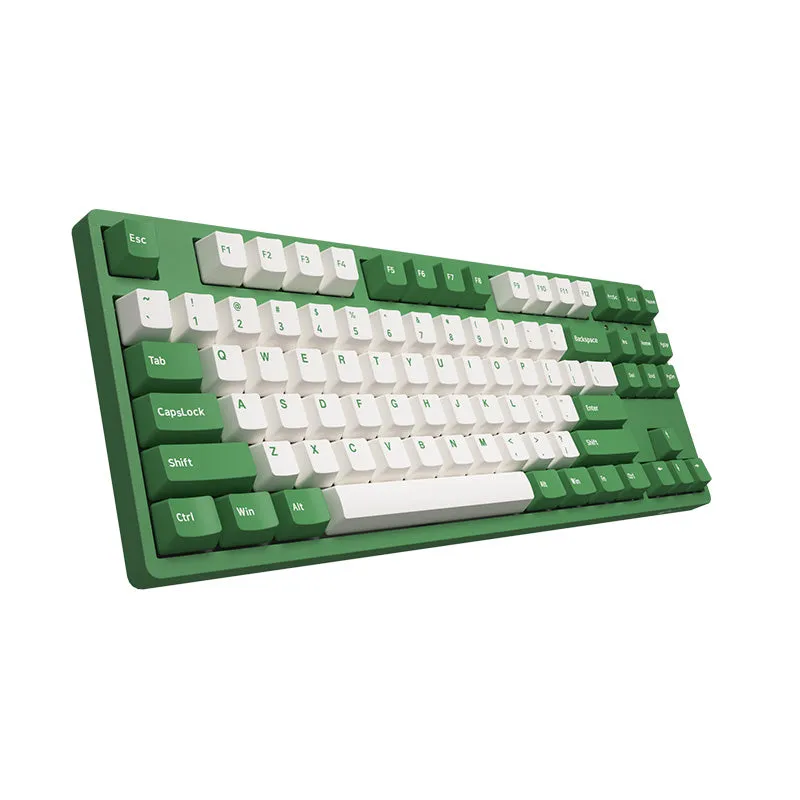 Akko 87k Matcha Red Bean 3087 Pink Switch Keyboard