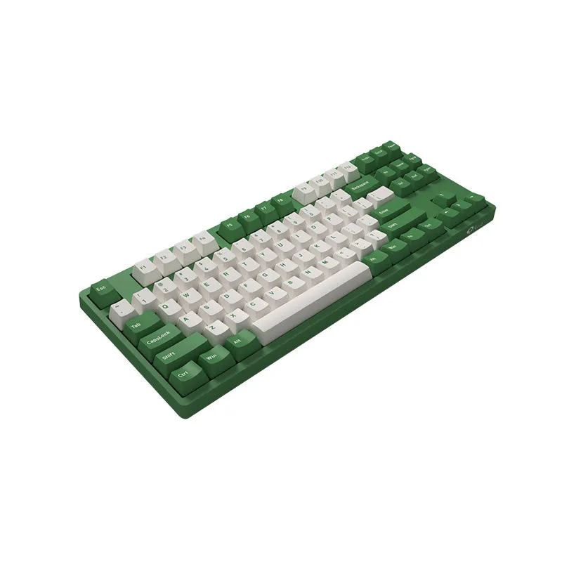 Akko 87k Matcha Red Bean 3087 Pink Switch Keyboard