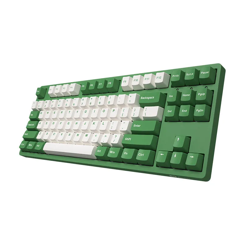 Akko 87k Matcha Red Bean 3087 Pink Switch Keyboard