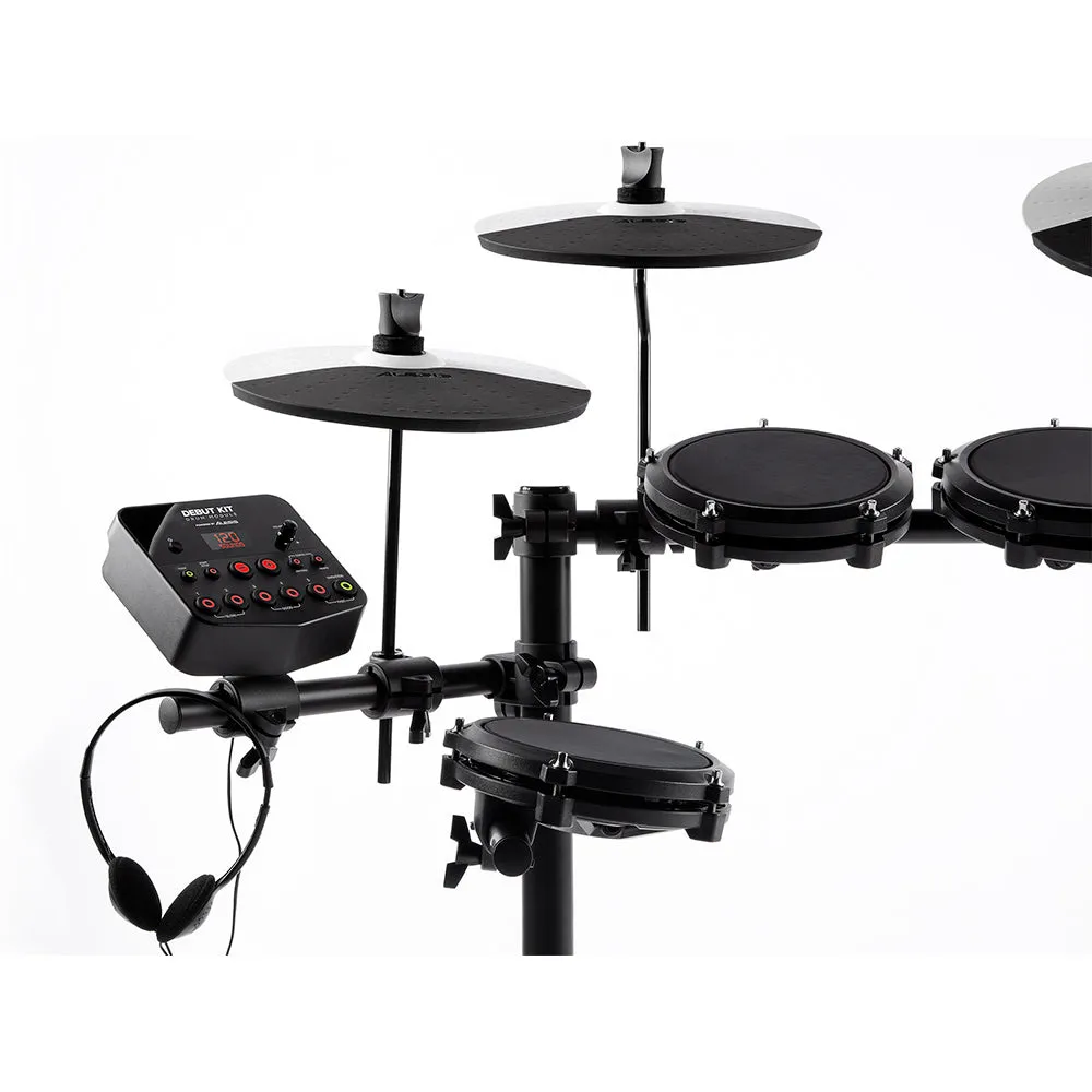 Alesis Debut Electronic 5-Piece Drum Kit with Stool, Headphones & Sticks