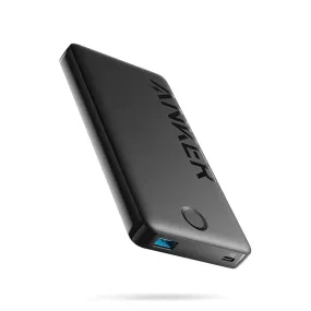 Anker 323 Power Bank (PowerCore PIQ 10K) -Black