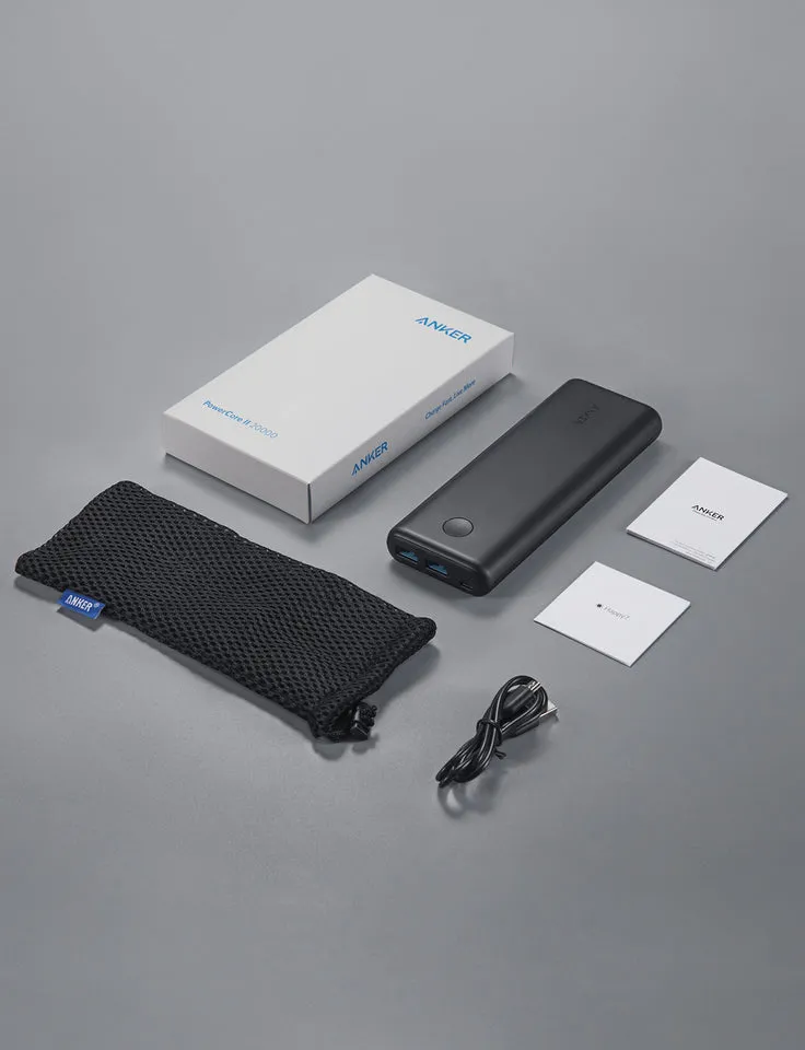 Anker Power Bank PowerCore 20K II 12W Black | A1367G11