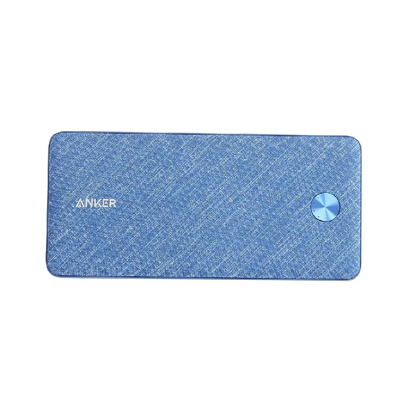 Anker PowerCore Metro Essential Power Bank - 20,000mAh / 18W / Blue Fabric