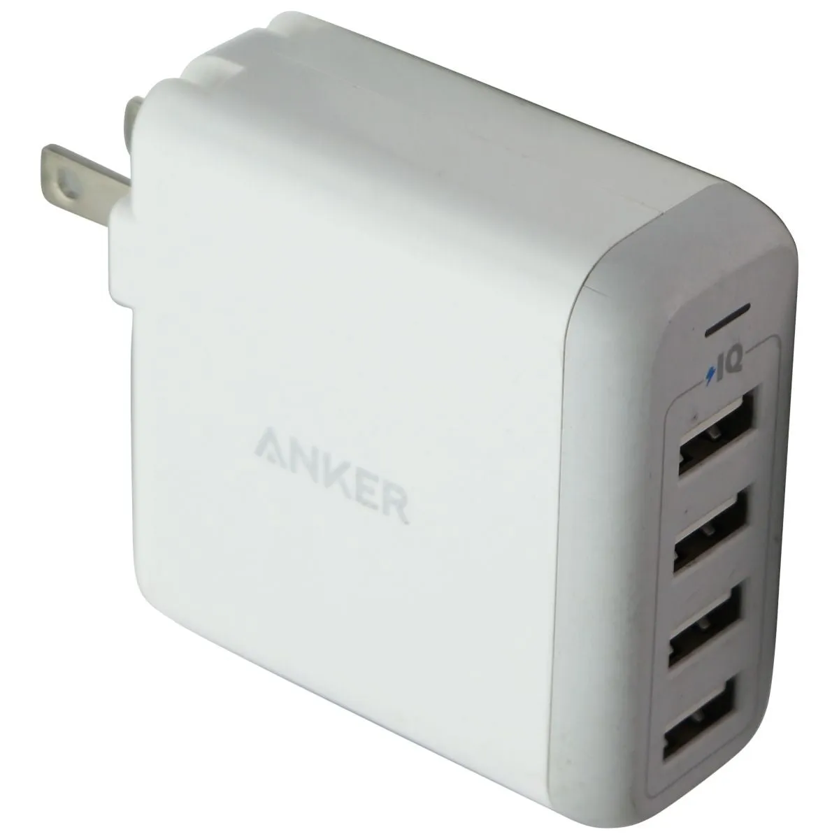 Anker PowerPort 4 (40-Watt) 4-Port USB Wall Charger with Foldable Plug