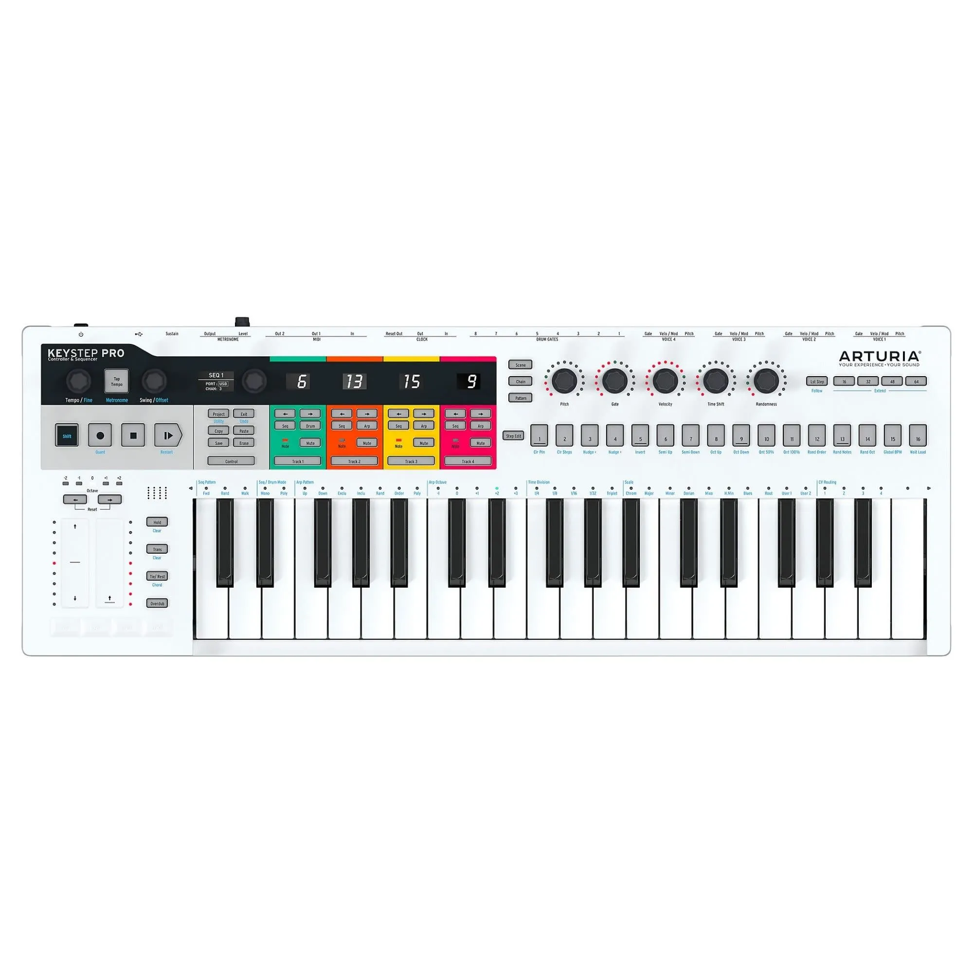 Arturia Keystep Pro Controller & Sequencer