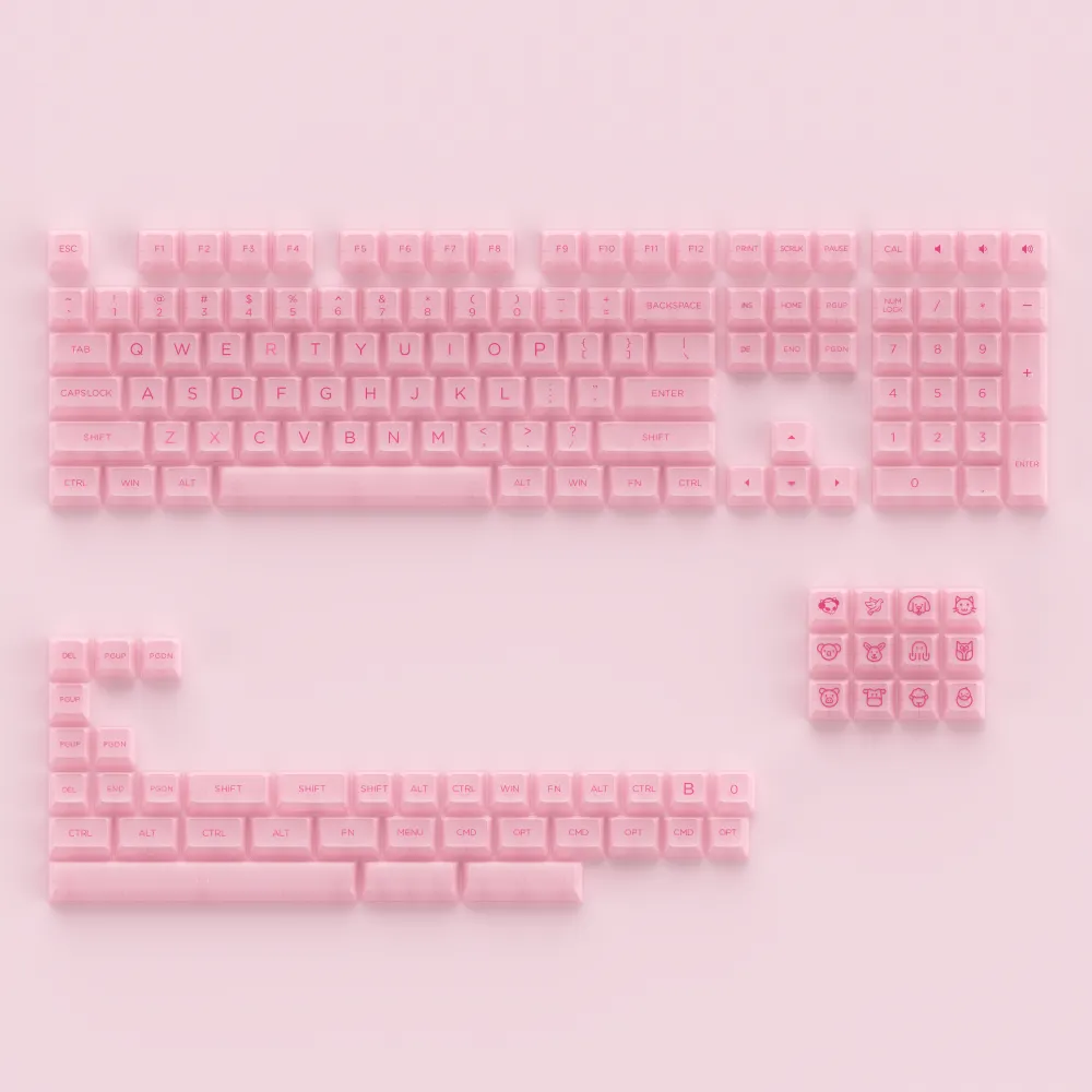 ASA Clear Keycap Set (155-Key)