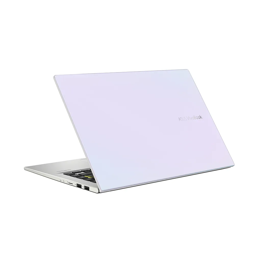 ASUS VivoBook 14" Full HD Notebook PC with Intel Core i3-1005G1 3.4Ghz, 4GB 2400MHz DDR4 RAM, 128GB SSD, WiFi 5, Windows 10 and 1080p FHD IPS LCD Screen (Dreamy White) | X413JA-211