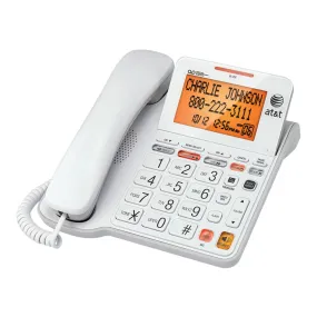 AT&T CL4940 Corded Phone with Answering System and Caller ID