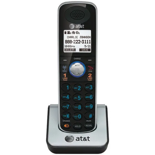 ATT TL86009 DECT 6.0 2-Line Corded-Cordless Phone System with Bluetooth(R) (Additional handset)