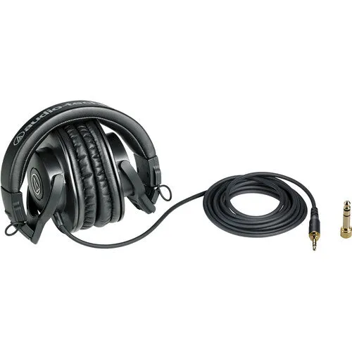 Audio-Technica ATH-M30x Closed-Back Monitor Headphones (Black)