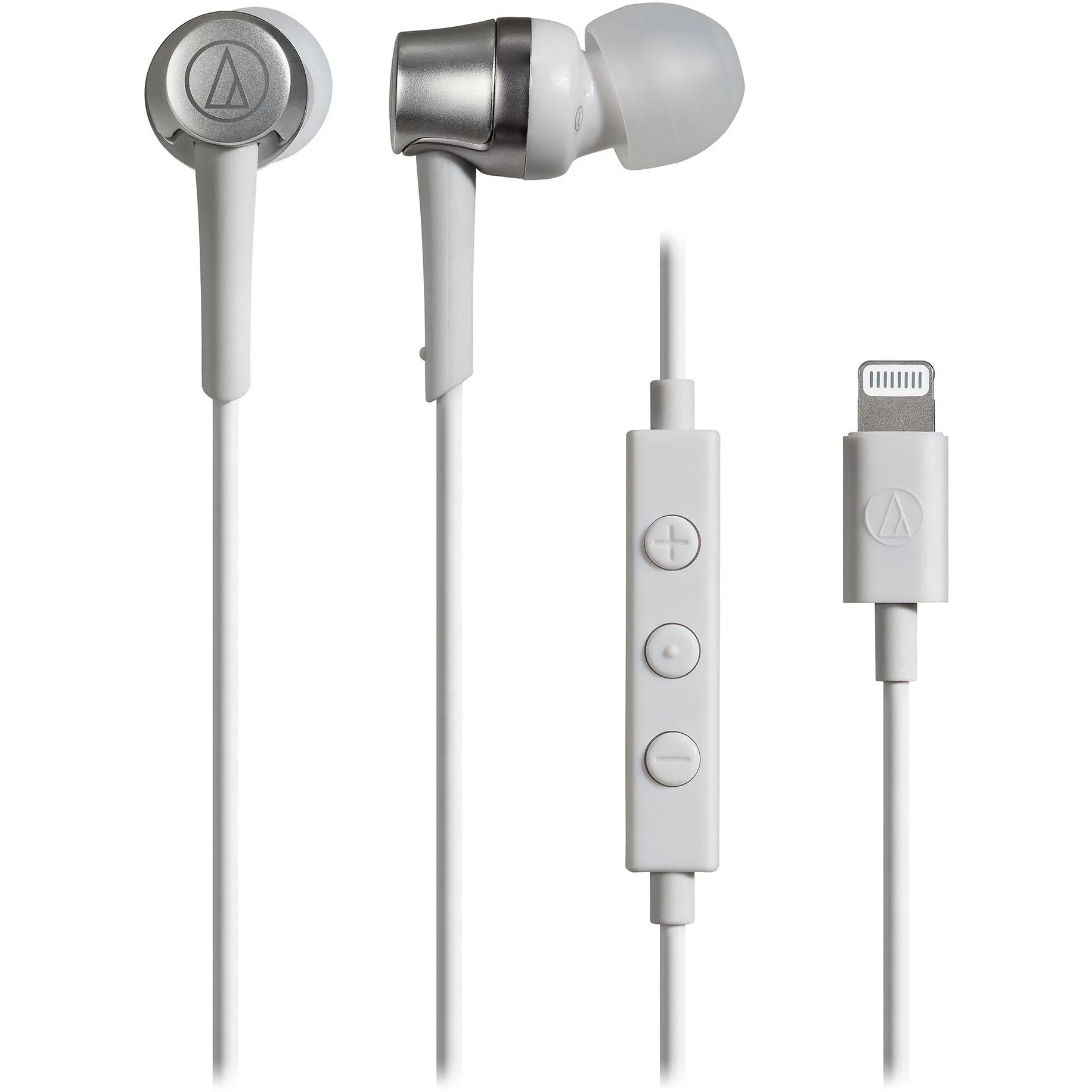 Audio Technica Lightning In-ear Headphones (White)