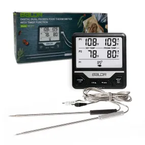 BALDR Dual Probe Digital Cooking Thermometer