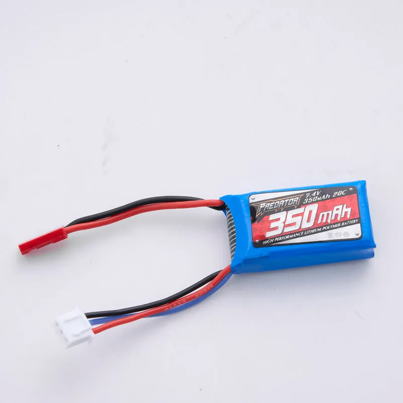 Battery 7.4V 350mAh 20C JST Plug