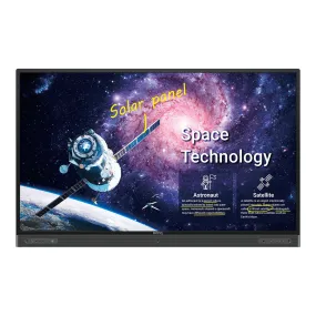 Benq Rp7502 - 75" Diagonal Class Led-Backlit Lcd Display - Interactive - With Built-In Interactive Whiteboard, Touchscre