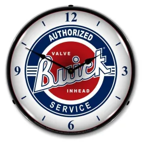 Buick Service Backlit LED Clock