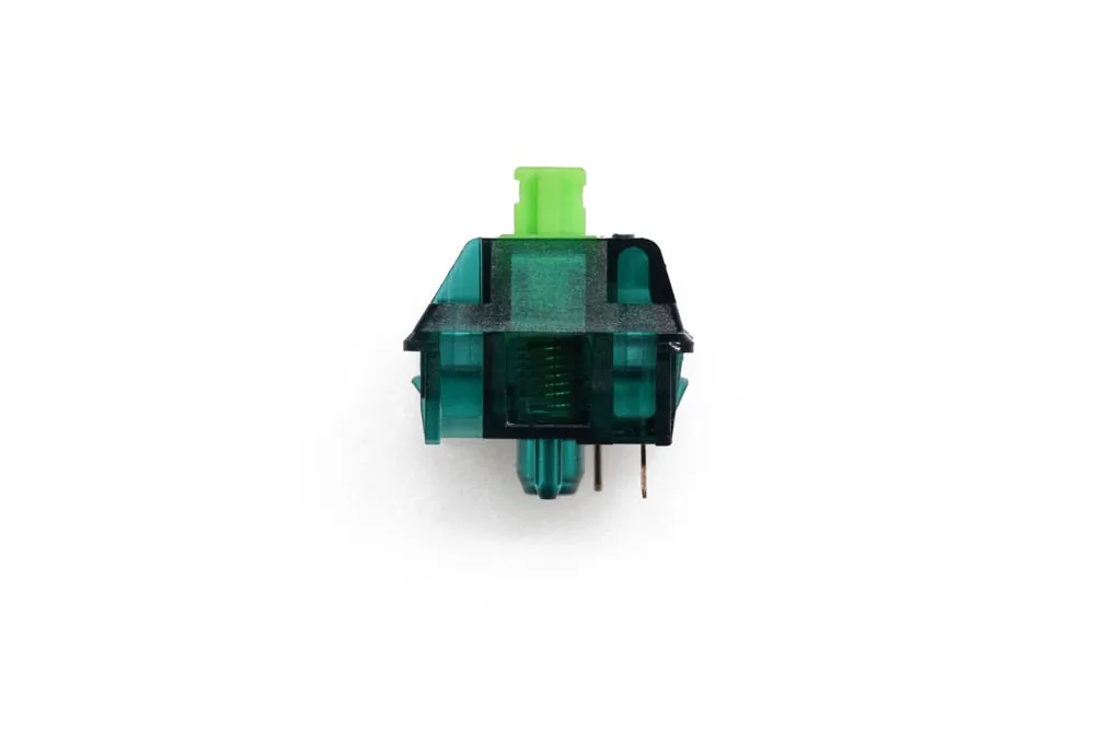 Candy Green Jade Switch RGB SMD Linear 55g 62g Switches For Mechanical keyboard mx stem 5pin Gold Plated Long Spring