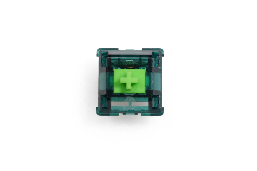 Candy Green Jade Switch RGB SMD Linear 55g 62g Switches For Mechanical keyboard mx stem 5pin Gold Plated Long Spring