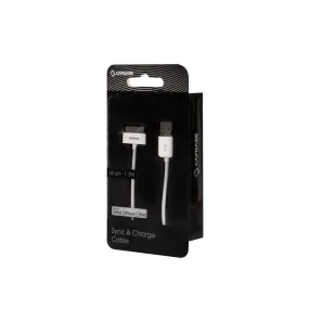 CAPDASE HCCB-P002 30-PIN SYNC AND CHARGE CABLE For iPhone 4s iPad 2, 3