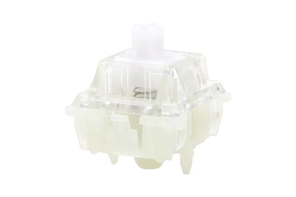 Cherry MX RGB ERGO Clear Switch Tactile 5pin SMD RGB 40g 55g Switch for mechanical keyboard eogo Milky White Clear Factory Lubed