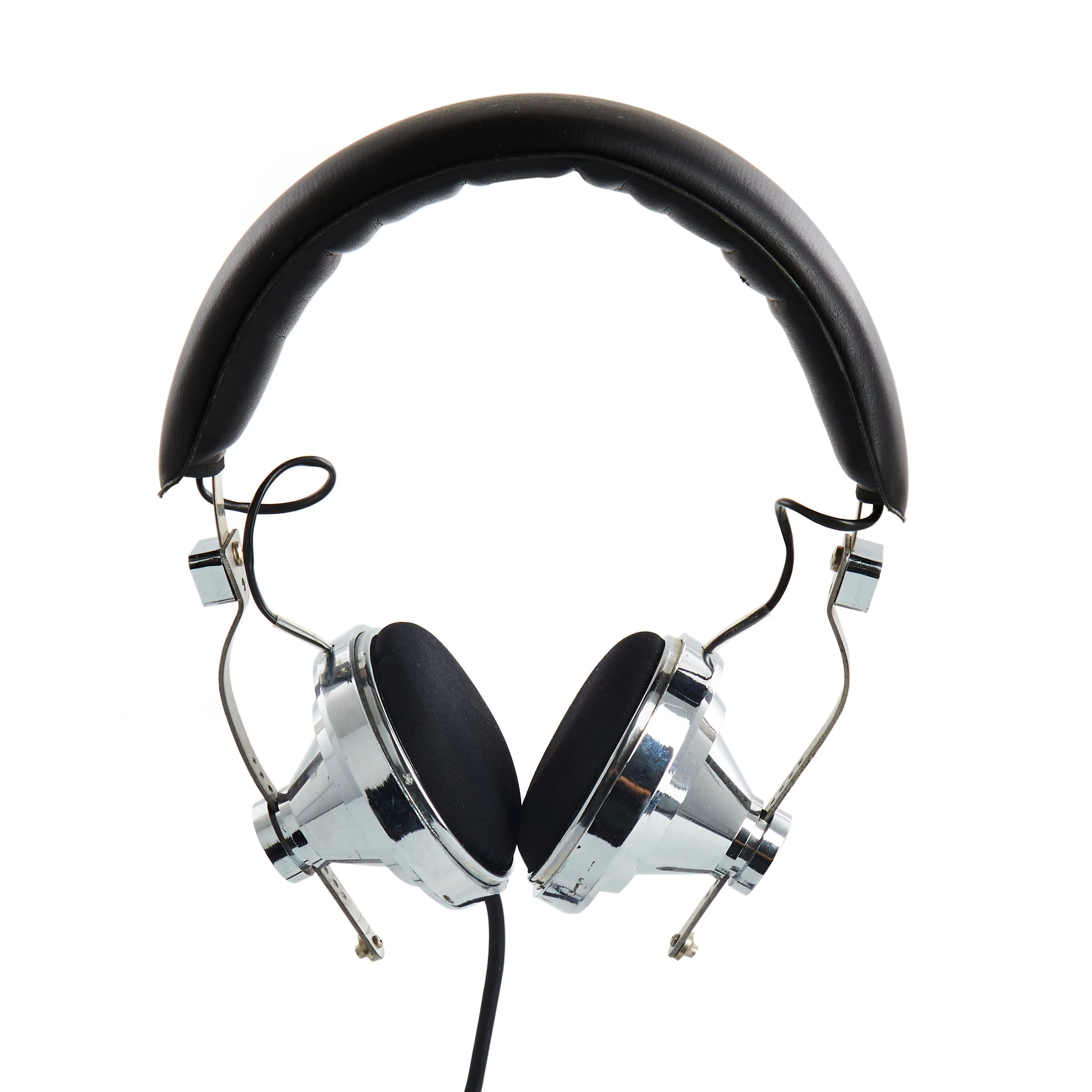 Chrome Vintage On-Ear Headphones