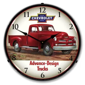 Collectable Sign and Clock - 1954 Chevrolet Truck 2 Clock