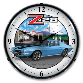 Collectable Sign and Clock - 1970 Z28 Camaro Clock