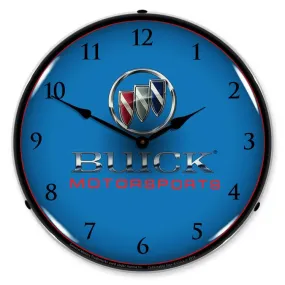 Collectable Sign and Clock - Buick Motorsports Clock