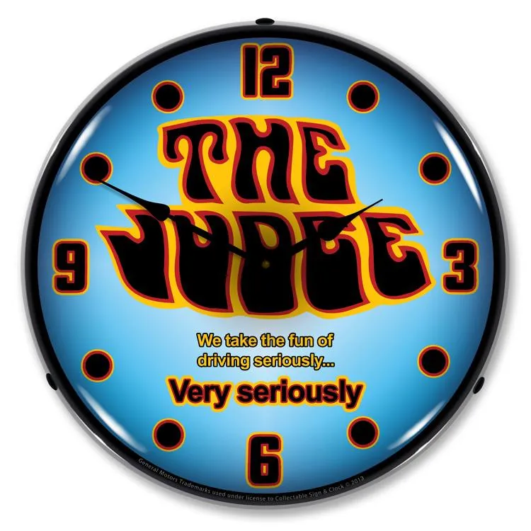 Collectable Sign and Clock - GTO The Judge Clock