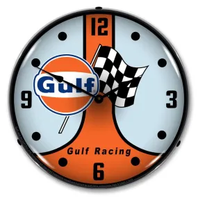 Collectable Sign and Clock - Gulf Racing GT40 Clock