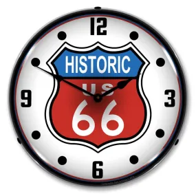 Collectable Sign and Clock - Historic Route 66 Clock