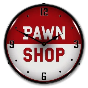 Collectable Sign and Clock - Pawn Shop Clock